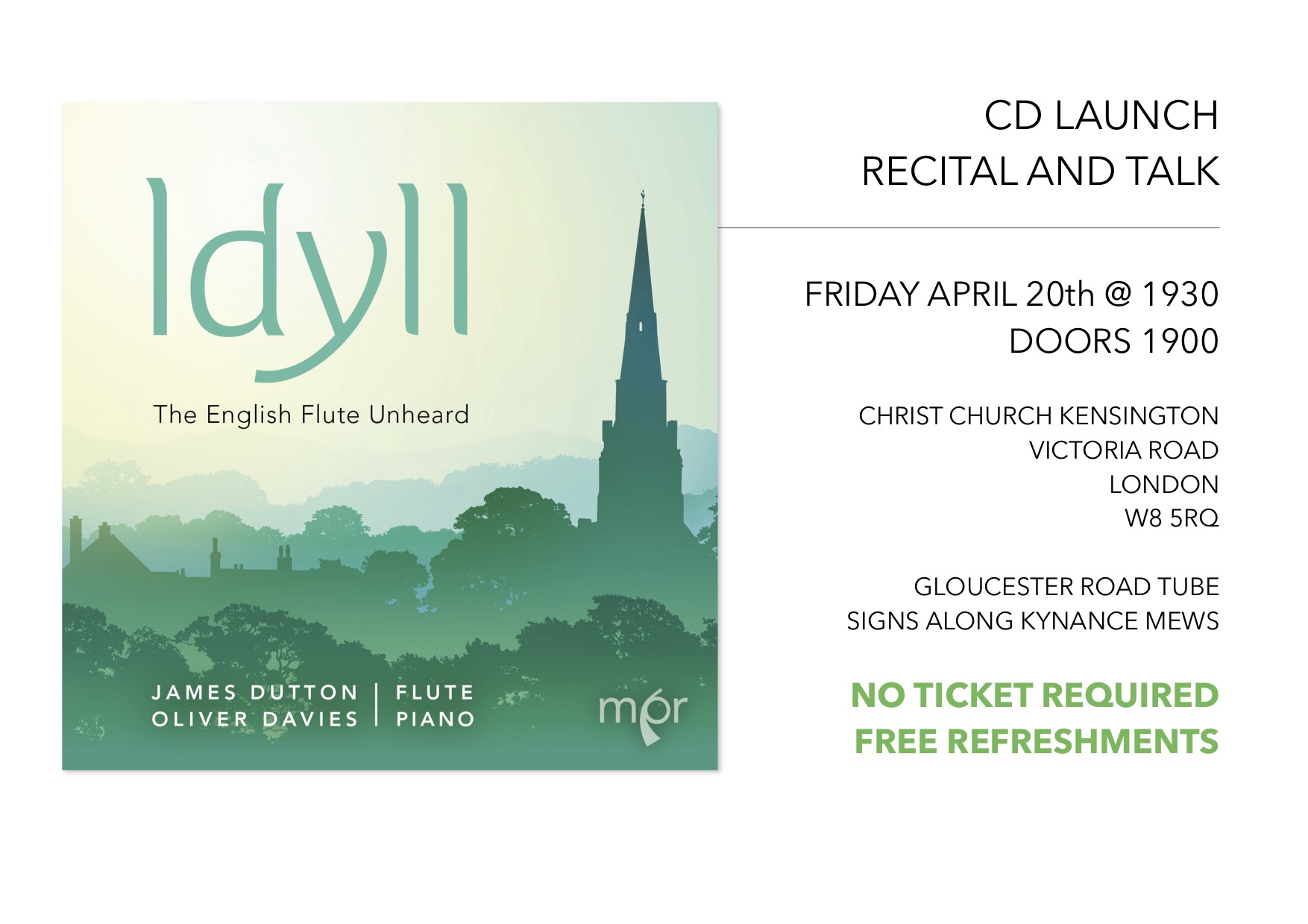 CD Launch and Concert on 20 April 2018