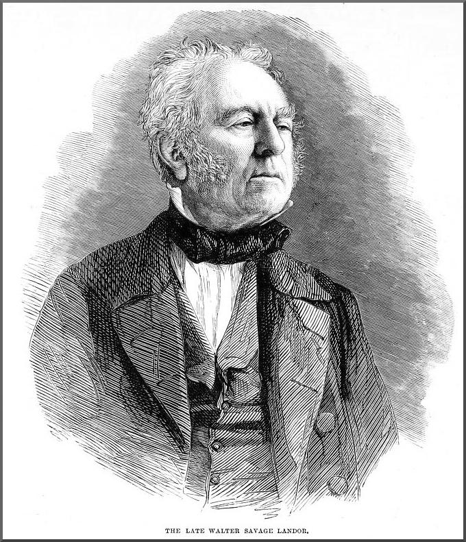Poet Walter Savage Landor
