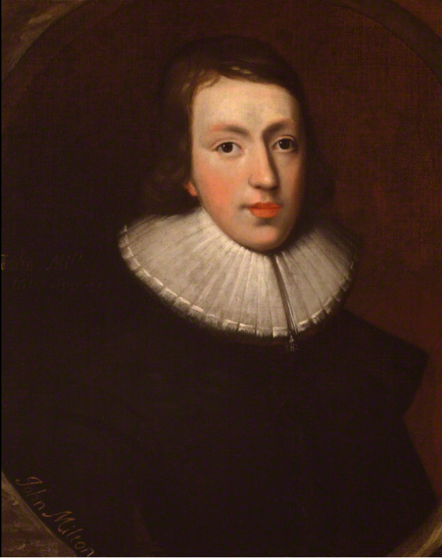 John Milton: from the National Portrait Gallery