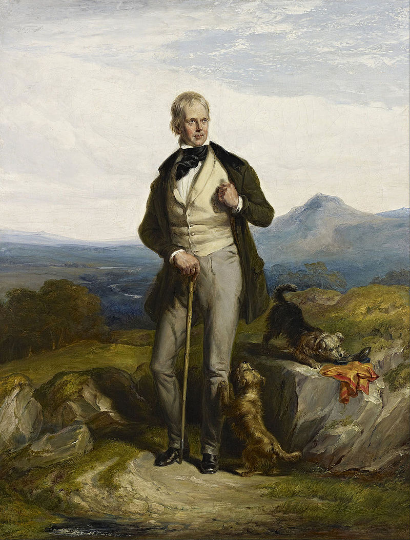 Portrait of Sir Walter Scott