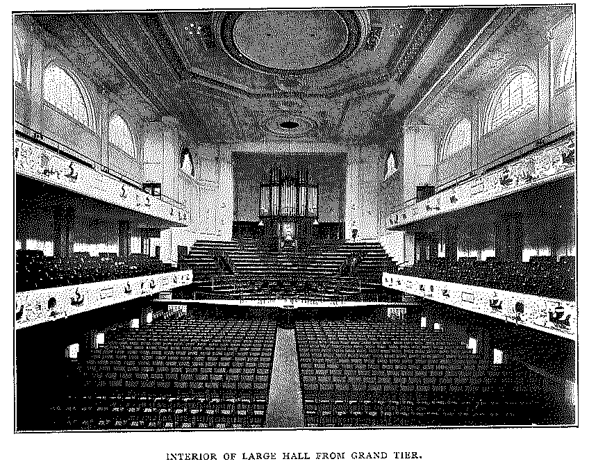Colston Hall, Bristol - rebuilt in 1900