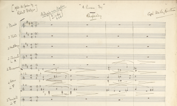 Opening bars of Op.36 A Passer By